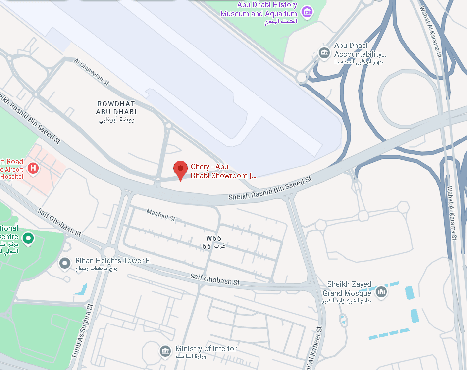 Chery Abu Dhabi Showroom | AWR Automotive