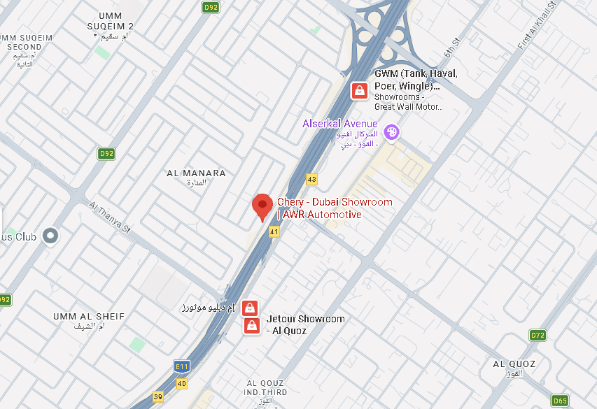 Chery Dubai Showroom | AWR Automotive